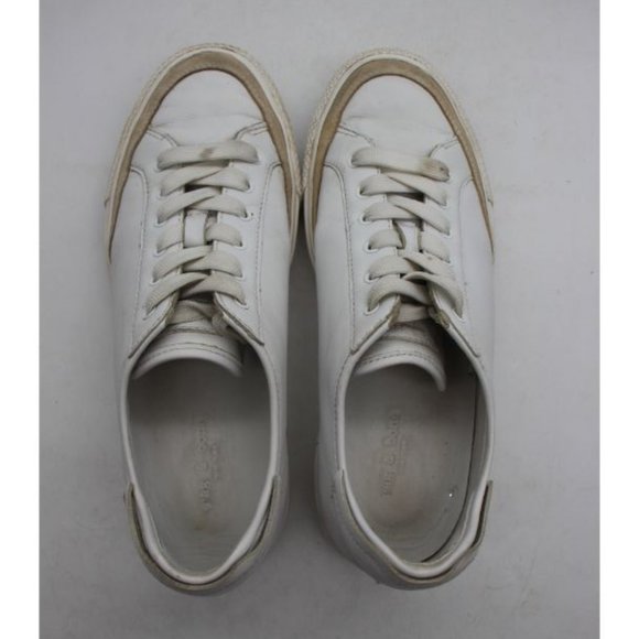 Rag And Bone Army Women's Size EU 39.5 Low Top White Leather Sneakers Shoes - Picture 9 of 10